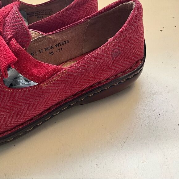 Born Mary Jane Women's Shoes Size 6.5 Herringbone Reddish - Picture 4 of 16